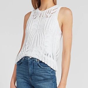 Express Crochet Sweater Tank